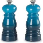 Le Creuset Комплект мелнички за черен пипер и сол 11 см, комплект от 2 бр. , DEEP TEAL, пластмаса, Le Creuset (LECR96002500642000)