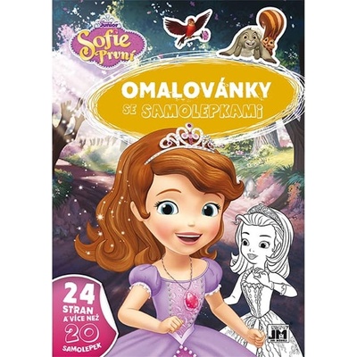 Omalovánky se samolepkami Sofie První Jiří Models