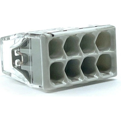 WAGO Spojovací svorka bezšroubová - 8 vodičů 18x10,4x16,7mm