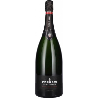 Ferrari Maximum Blanc de Blancs Brut 12,5% 1,5 l (čistá fľaša)