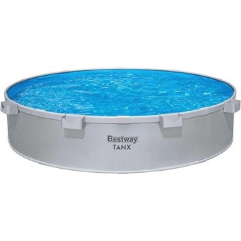 Bestway Басейн с твърди стени Bestway 305x61 см (561RW) - стабилен басейн за двор