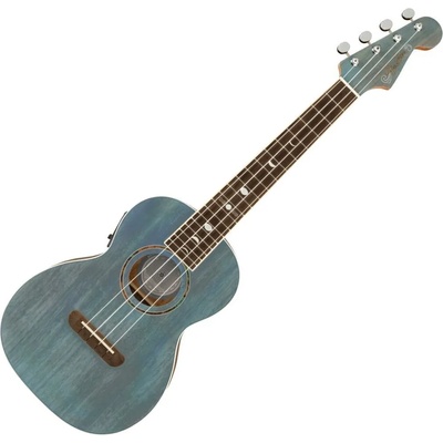 Fender Dhani Harrison Uke WN Тенор укулеле Turquoise