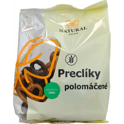Natural Preclíky polomáčené bez lepku bez lepku 80 g