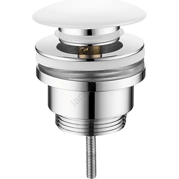 Sapho - Click-Clack клапан за умивалник Ø 6, 4 см керамика/лъскав хром (SH0756)