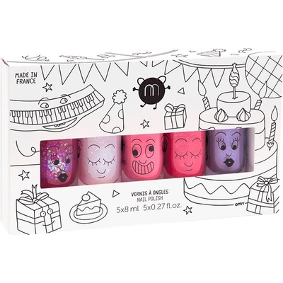 Nailmatic Kids lak na nehty 5 x 8 ml dárková sada