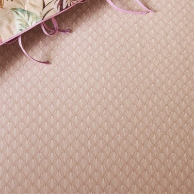 Pip Studio Единичен чаршаф с ластик SCALA 90 x 200 см, корал, памук перкал, Pip Studio (PIP256336)