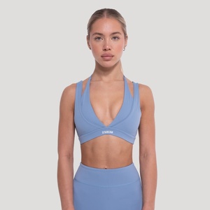 GymBeam Спортен сутиен Flow Azure XL