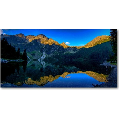 Fotoobraz na skle tatry 100x50 cm