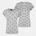 Miso Тениска Miso Printed Boyfriend T Shirt - Grey Printed T Shirt