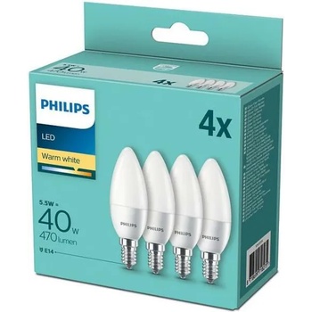 Image 1 of Philips E14 5.5W 2700K 4x (P4441)