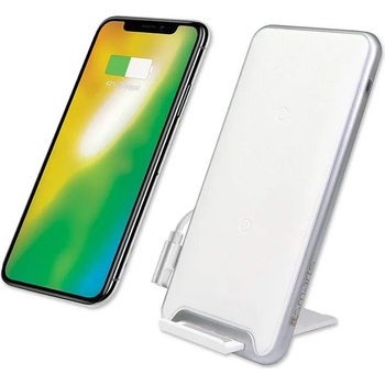4smarts Inductive Fast Charger VoltBeam Pro 10W - поставка (пад) за безжично захранване за QI съвместими устройства (бял)
