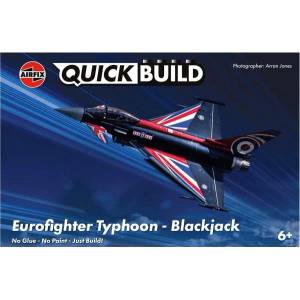 Airfix Quick Build самолет J6059 - Eurofighter Typhoon (Blackjack) (30-J6059)