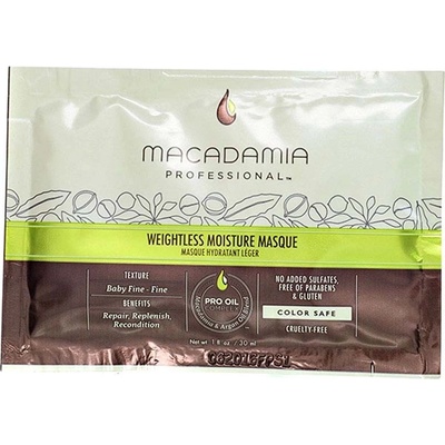 Macadamia Weightless Moisture Masque 30 ml