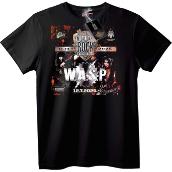 NOONEBRAND Тениска W. A. S. P. Рок Фестивал 2025 - 5XL, White