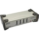 Aten CS-1734A KVM přepínač 4-port KVMP USB+PS/2, usb hub, audio, 1.2m kabely