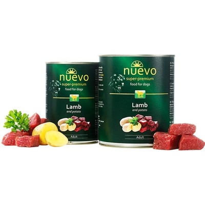 Nuevo Dog Adult Lamb & Potato 400 g