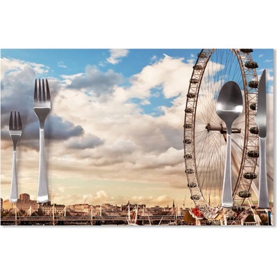 Sablio Prestieranie London eye 40x30cm