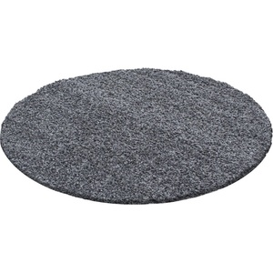 Ayyildiz Тъмносив кръгъл килим ø 120 cm Life - Ayyildiz Carpets (LIFE1201201500GREY)