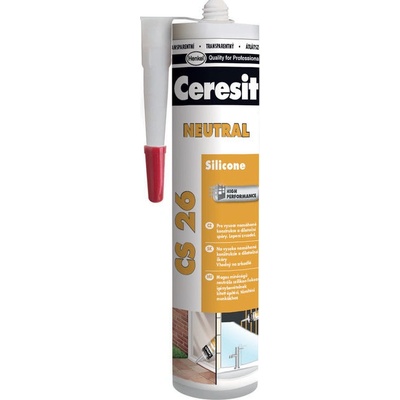 CERESIT CS 26 Neutrální silikon na zrcadla 300g