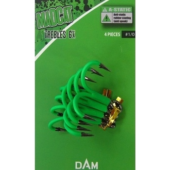 Madcat trojháčik A-Static Treble 6X veľ.2 4 ks