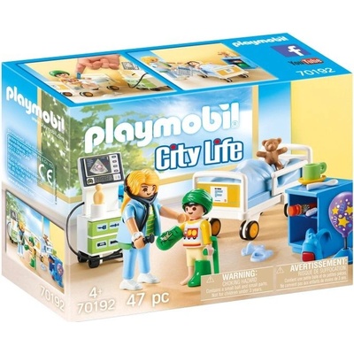 Playmobil 70192 Dětský nemocniční pokoj – Zboží Mobilmania