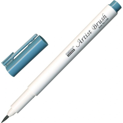 Marvy 1100 Artist Brush pen Dull Blue