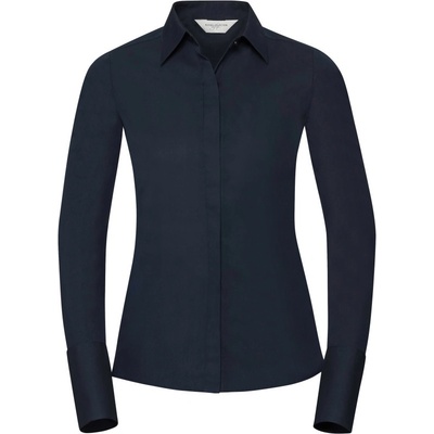 Russell košile Ultimate 960F elastická dlouhý rukáv dámská Navy jasná