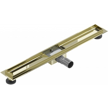 Mexen Flat корпус за линейно оттичане 70 см, златист - 1515070 (1515070)