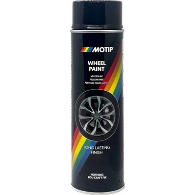 Motip lak na disky kol černá lesk 4018 500 ml