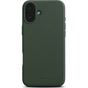 WOOLnut Калъф за iPhone 16 Plus от Woolnut - Кожен - Зелен (K-WN-IP16PL-C-2861-GN)
