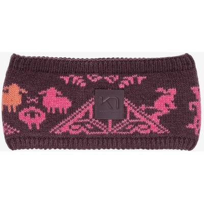 Kari Traa Saga Knit Headband cocoa powder