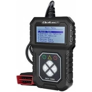Qoltec Digital Diagnostic Tester ProLine Interface | OBDII EOBD | Polish MENU | 8V-25V | Dual system