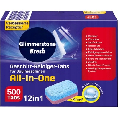Glimmerstone Bresh kapsle do myčky 12v1 XXL 500 ks