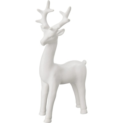 Porcelánová dekorace jelen Deer Tall 24 cm Wikholm Form