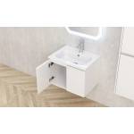 Inter Ceramic Конзолен PVC шкаф ICP 6045 + МИВКА 5955 БЯЛ / СМОЛА, Inter Ceramic, 60x43.5x46см (BG 6045 + МИВКА 5955 БЯЛ / СМОЛА)