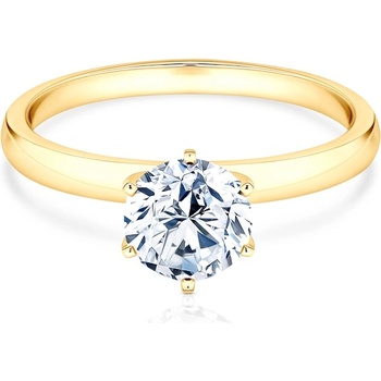 SAVICKI Годежен пръстен savicki: злато, лабораторен диамант