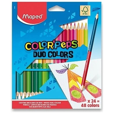 Maped Duo pastelky 24 48 farieb