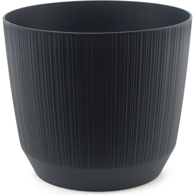 Prosperplast Kvetináč RYFO antracit 19,5cm