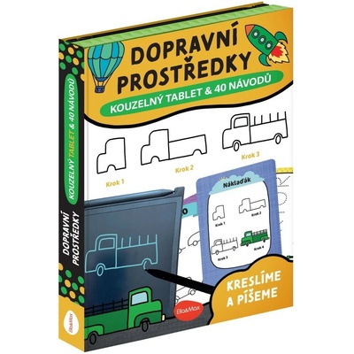 Kouzelný tablet & 40 návodů – DOPRAVNÍ PROSTŘEDKY