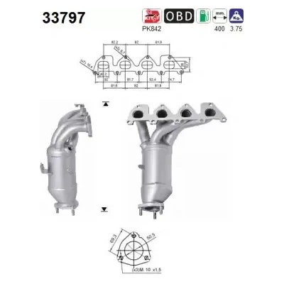 AS Katalyzátor ASA 33797