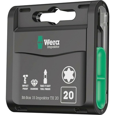 Wera Bit-Box 15 Impaktor TX 05057772001