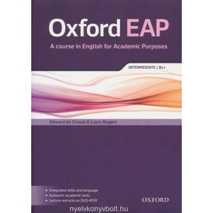 Oxford English for Academic Purposes B1+ Student's Book + DVD-ROM Pack | de Chazal Edward (ISBN: 9780194002011)