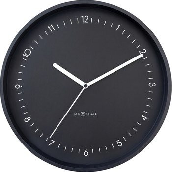NeXtime Стенен часовник Berlin черен (3305ZW)