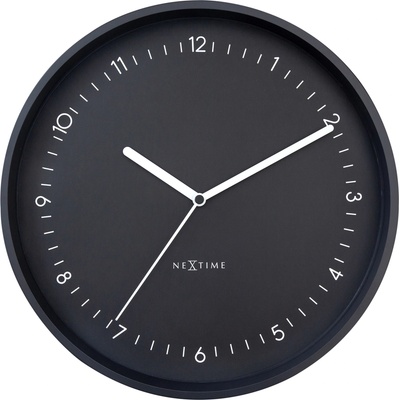 NeXtime Стенен часовник Berlin черен (3305ZW)