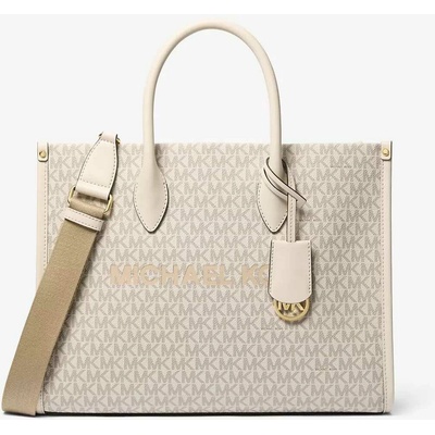 Michael Kors dámská velká kabelka Mirella mléčná logová