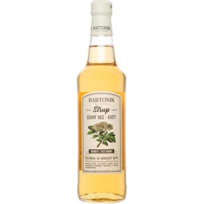 Bartonik Sirup černý bez květ 0,5 l