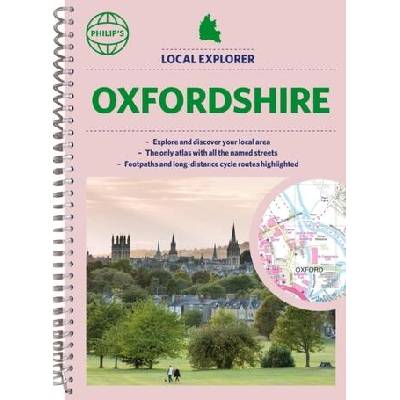 Philip's Local Explorer Street Atlas Oxfordshire