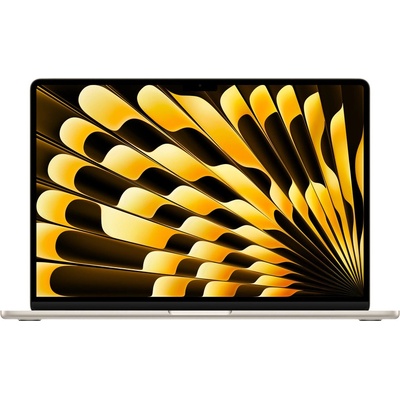 MacBook Air 15" Apple M4 10core CPU 10core GPU 16GB 256GB Hvězdně Bilý CZ, MW1J3CZ/A – Zboží Živě