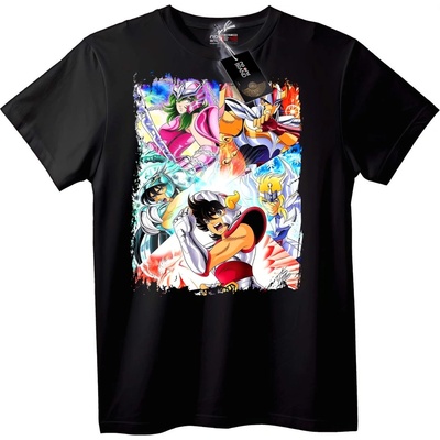 NOONEBRAND Тениска Аниме Saint Seiya - M, White