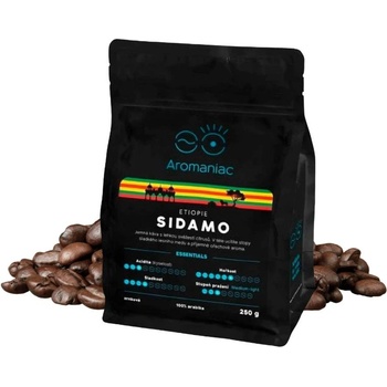 Aromaniac Aromaniac прясно изпечено кафе на зърна Ethiopia Sidamo 250g